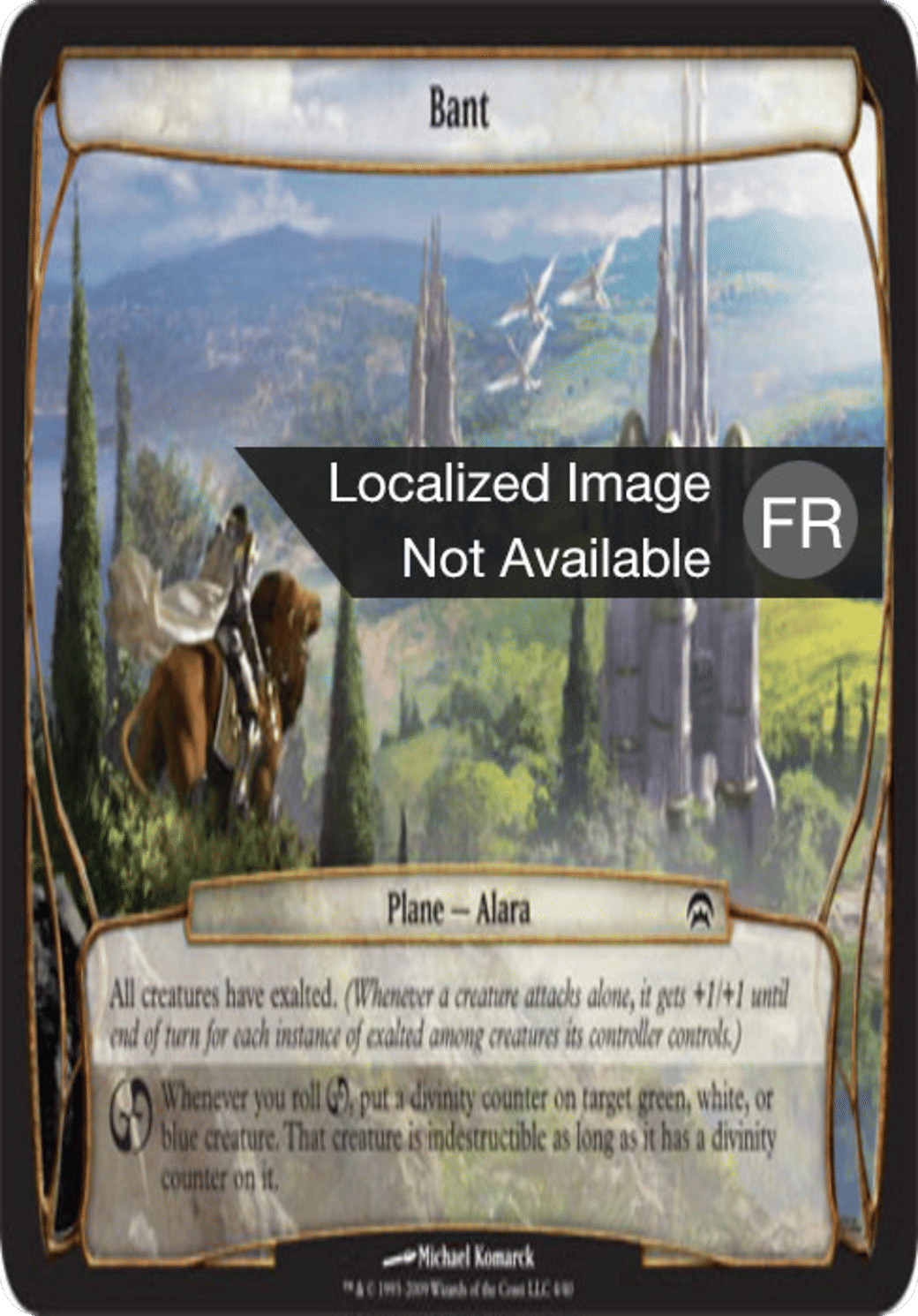 Bant — Planechase Planes — Magic: The Gathering