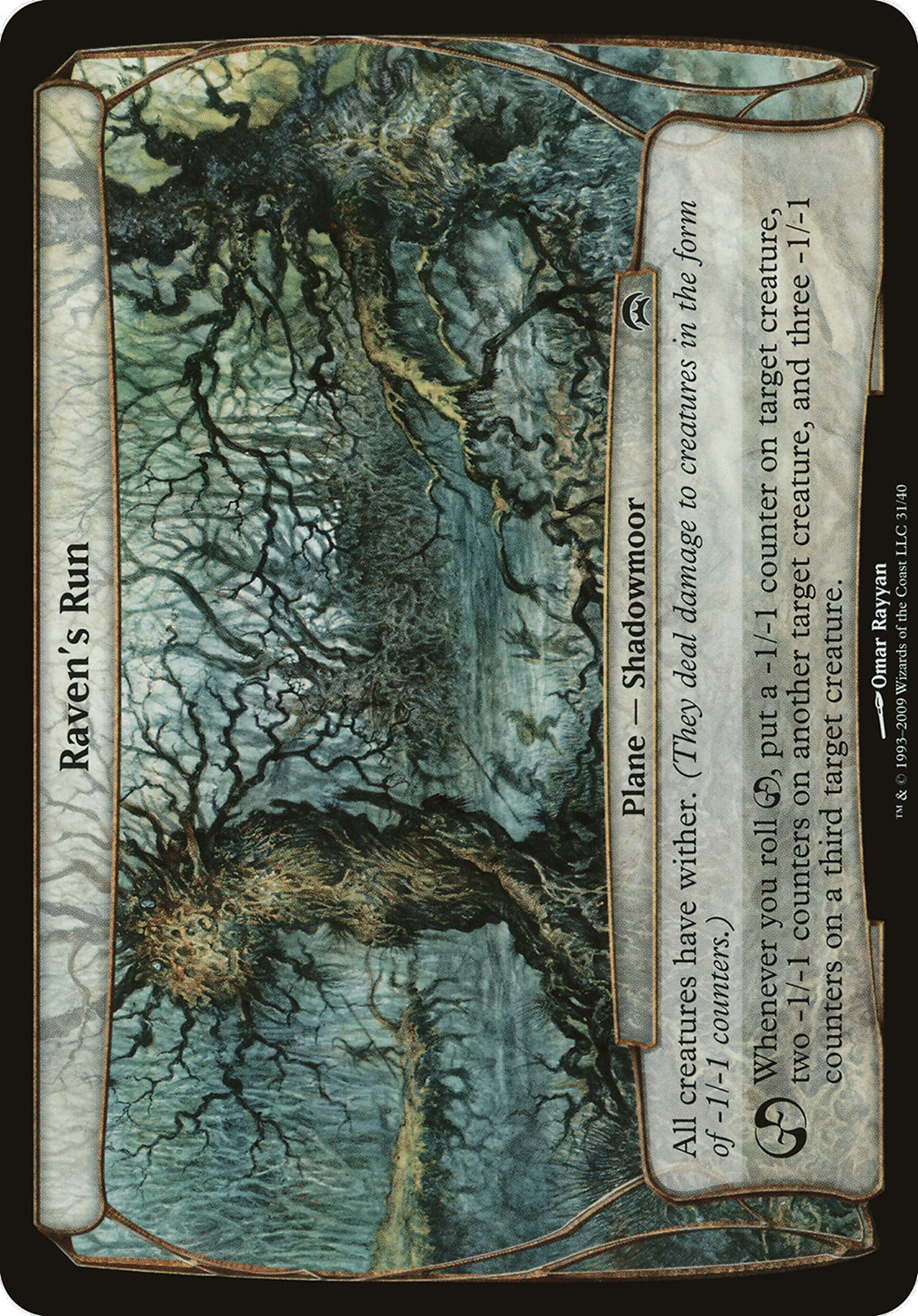 Raven's Run — Planechase Planes — Magic: The Gathering