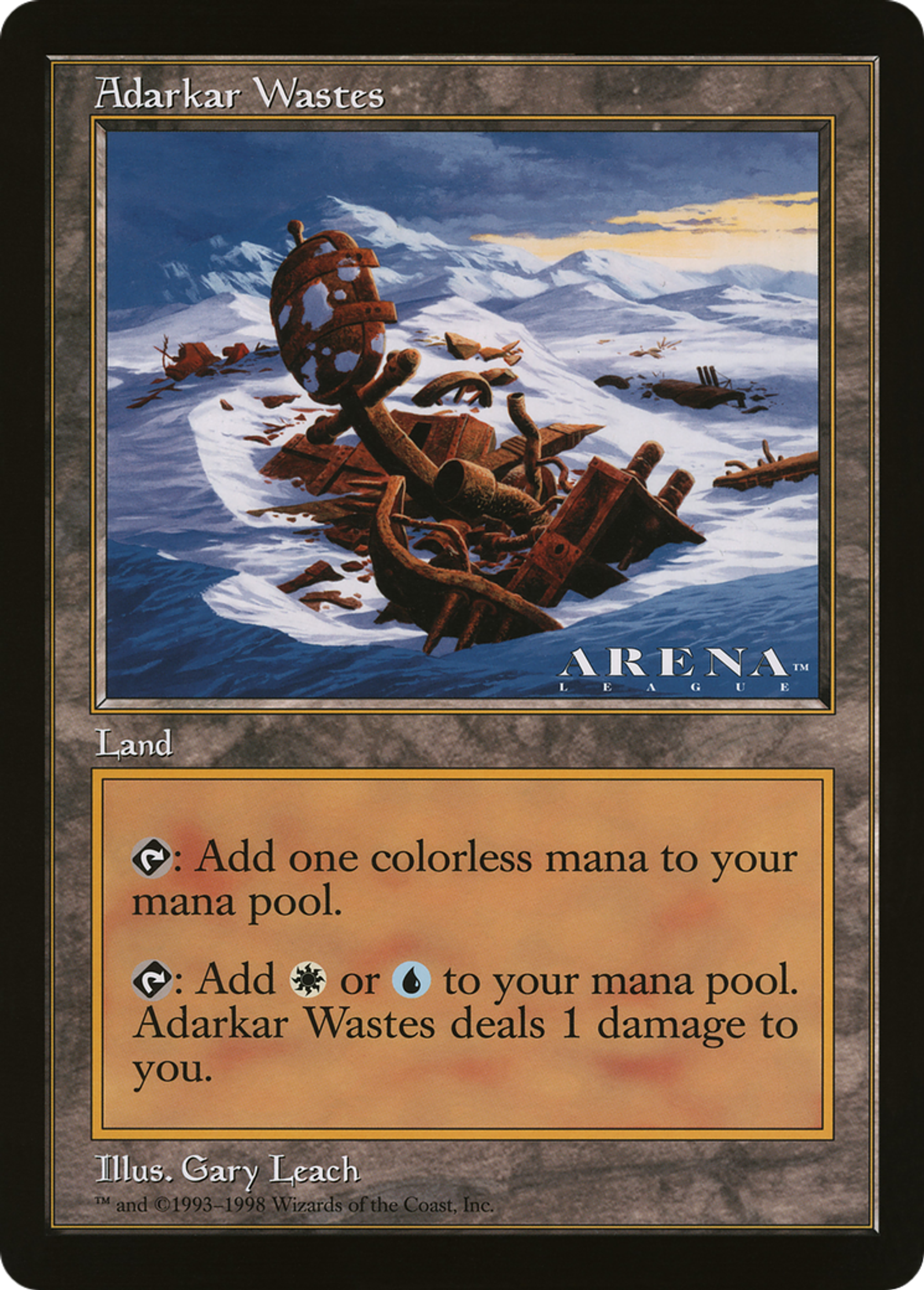Landes d'Adarkar — Oversized League Prizes — Magic: The Gathering