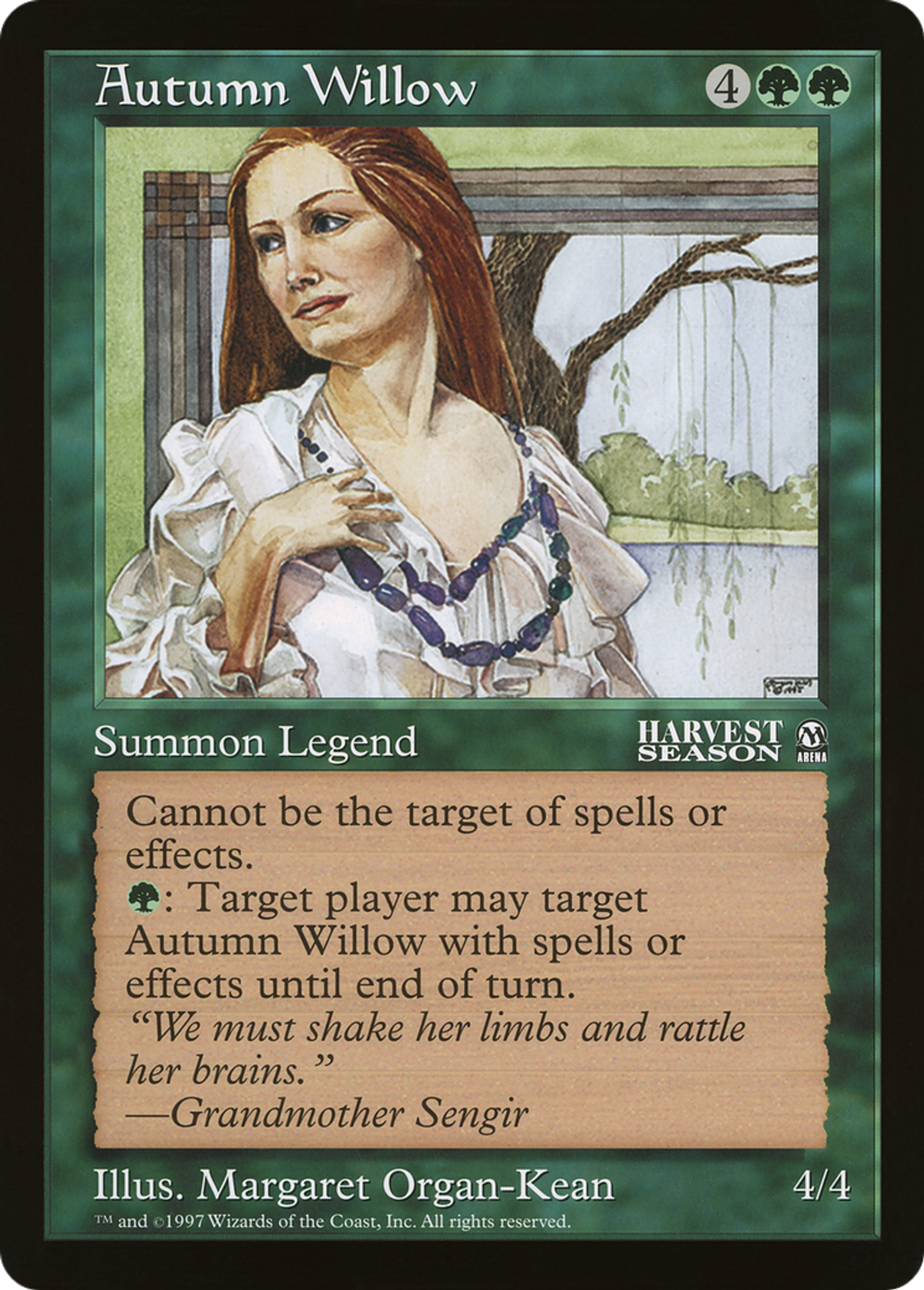 Saule l'Automne — Oversized League Prizes — Magic: The Gathering