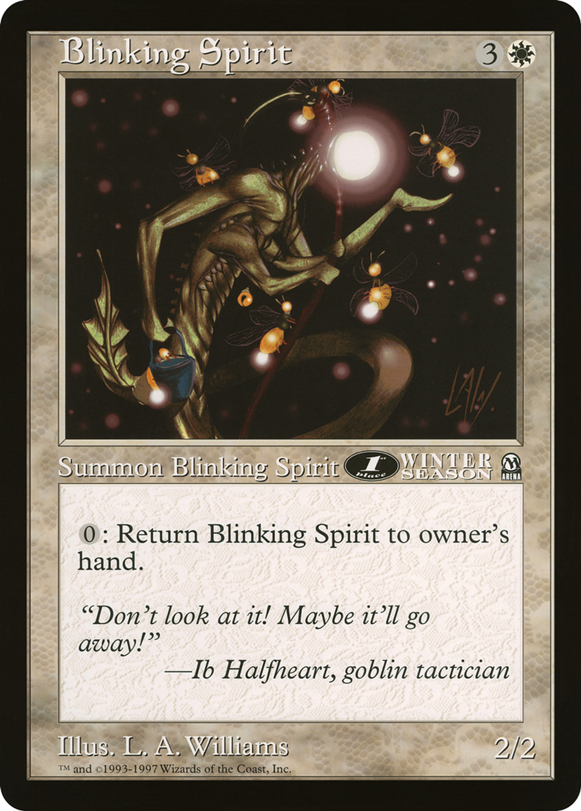 Esprit fugace — Oversized League Prizes — Magic: The Gathering