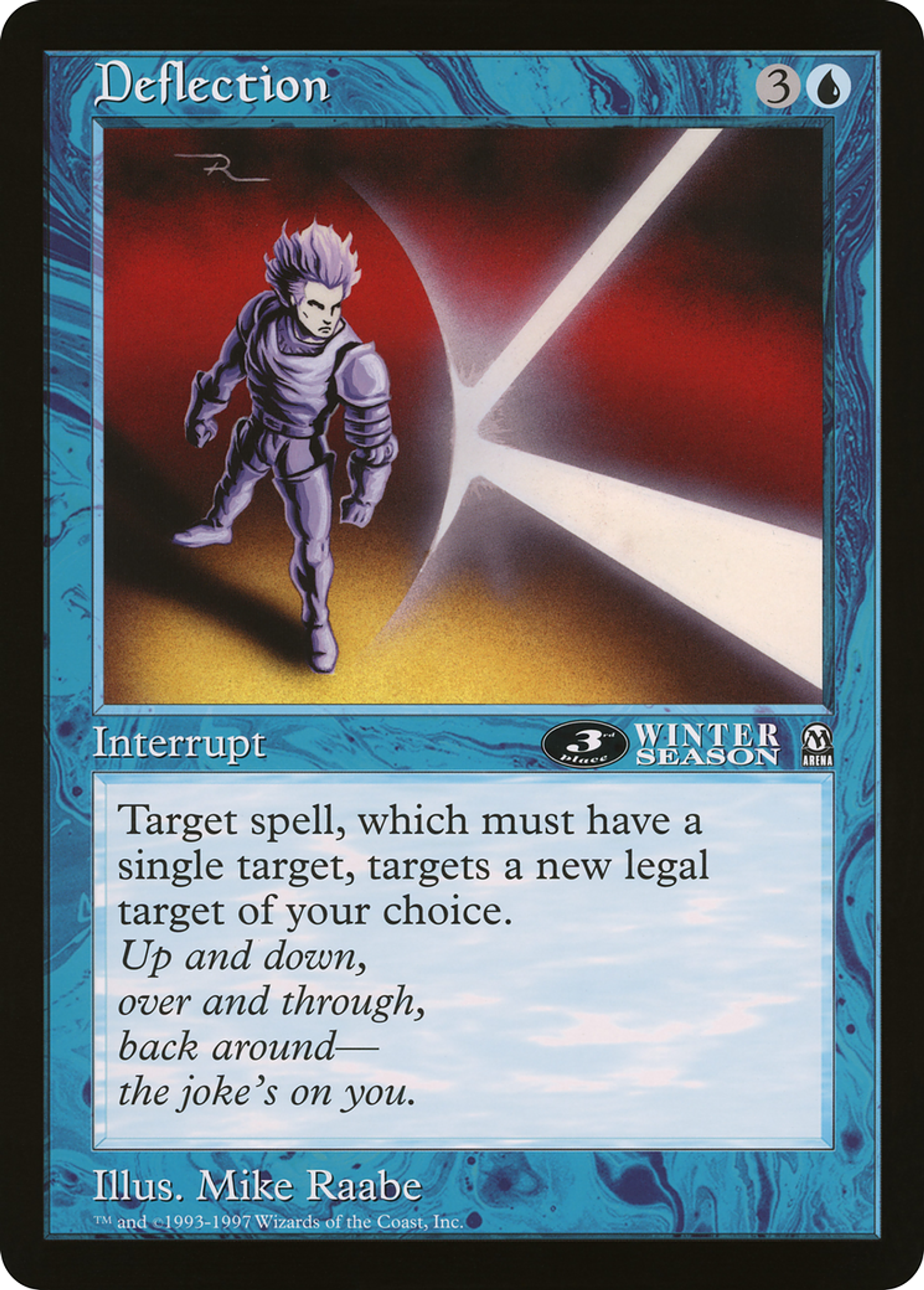 Déflexion — Oversized League Prizes — Magic: The Gathering
