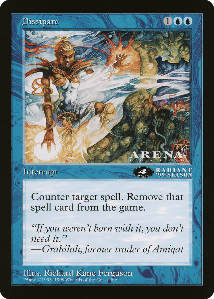 Dissipate — Oversized League Prizes — Magic: The Gathering