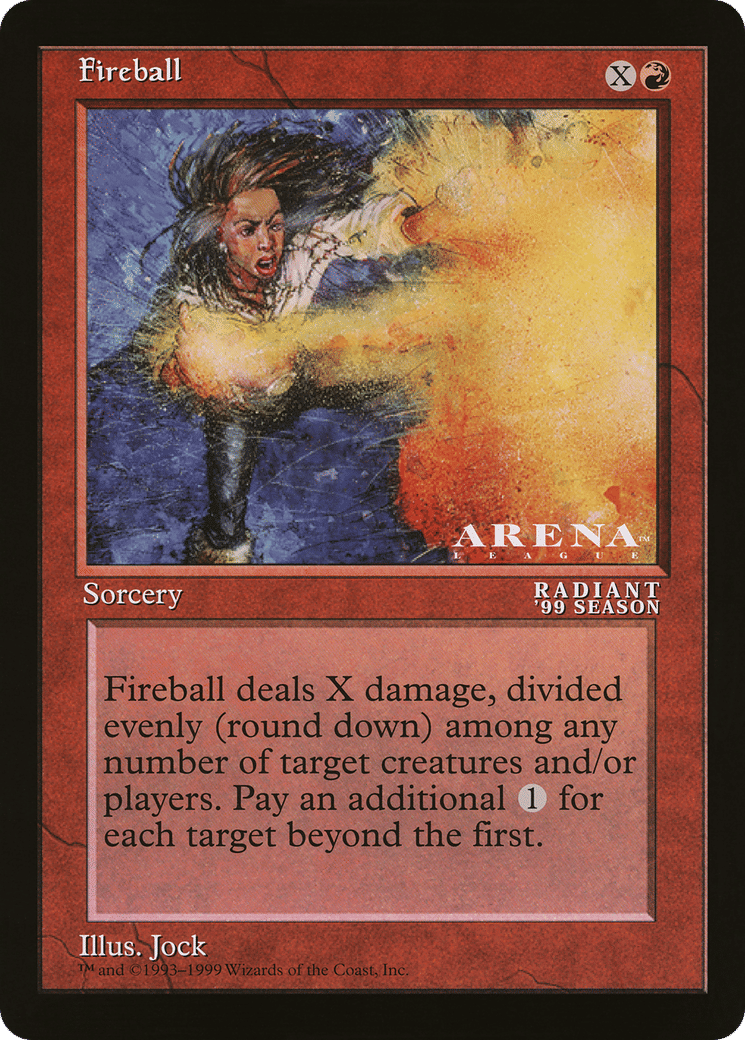 Fireball — Oversized League Prizes — Magic: The Gathering