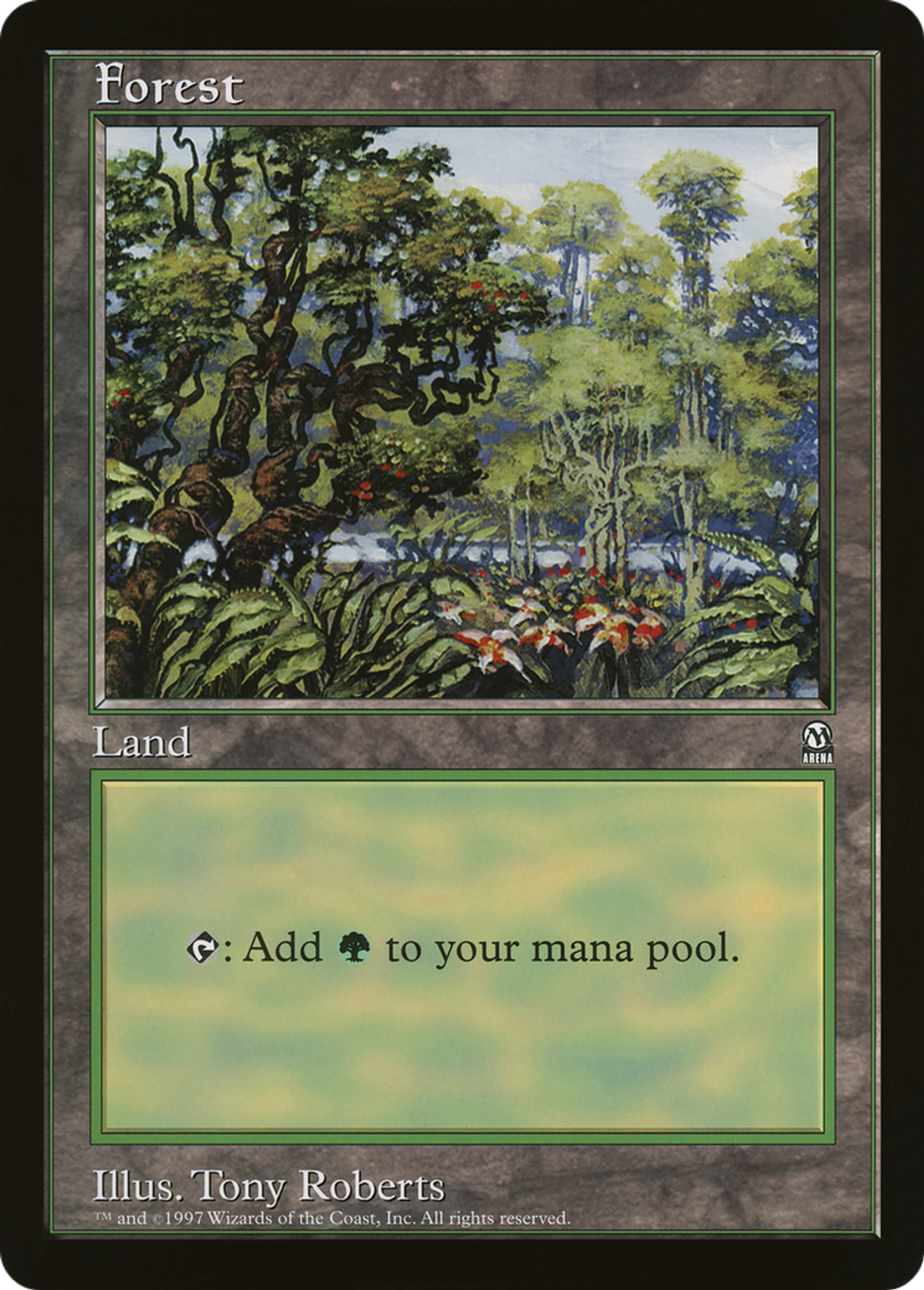Forêt — Oversized League Prizes — Magic: The Gathering