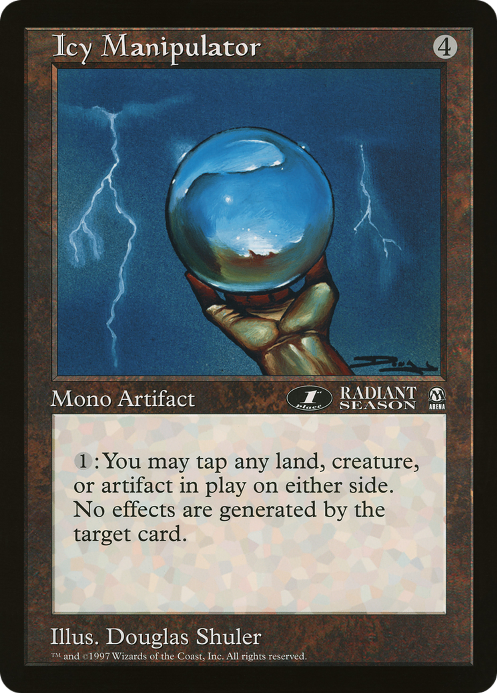 Manipulateur glacial — Oversized League Prizes — Magic: The Gathering