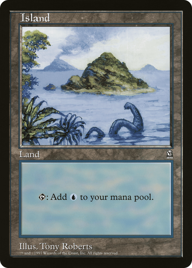 Island — Oversized League Prizes — Magic: The Gathering
