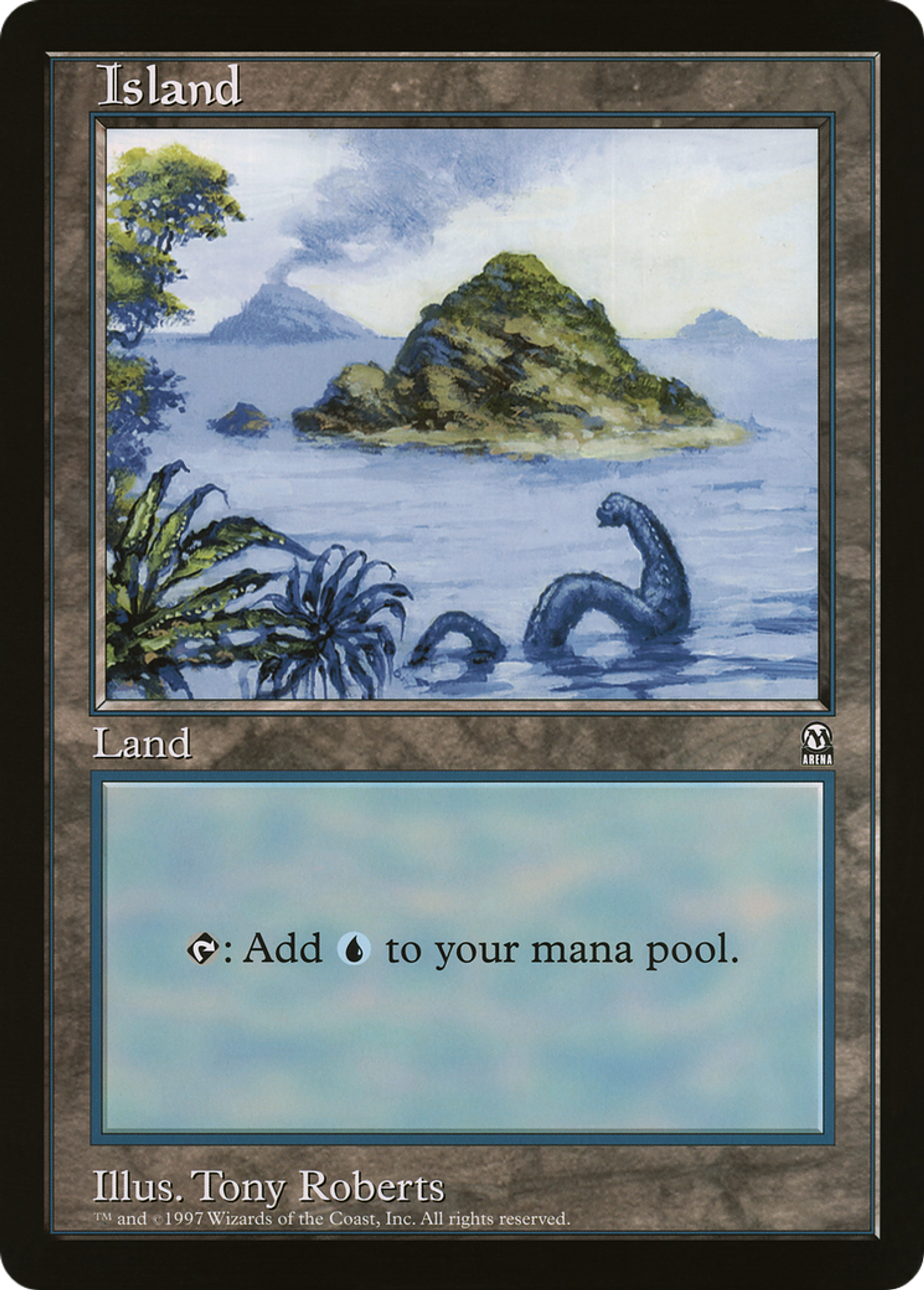 Île — Oversized League Prizes — Magic: The Gathering