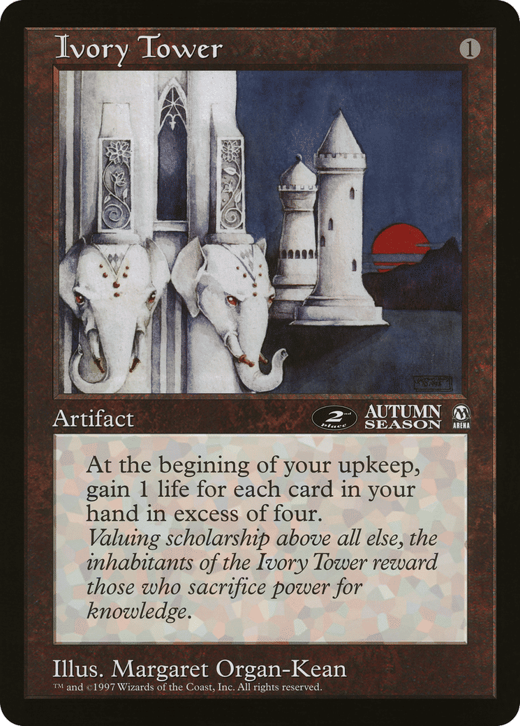 Ivory Tower — Oversized League Prizes — Magic: The Gathering