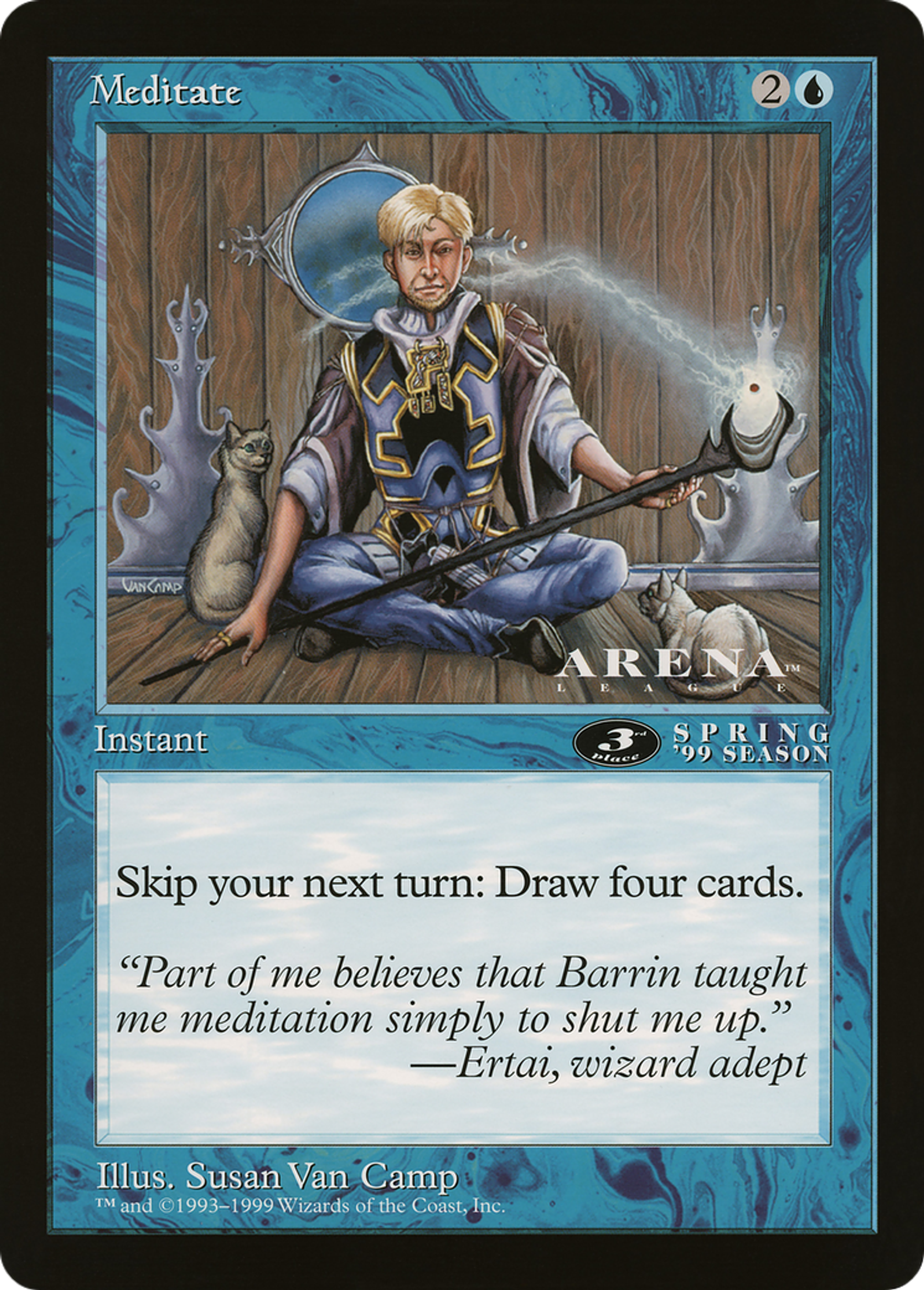 Méditation — Oversized League Prizes — Magic: The Gathering