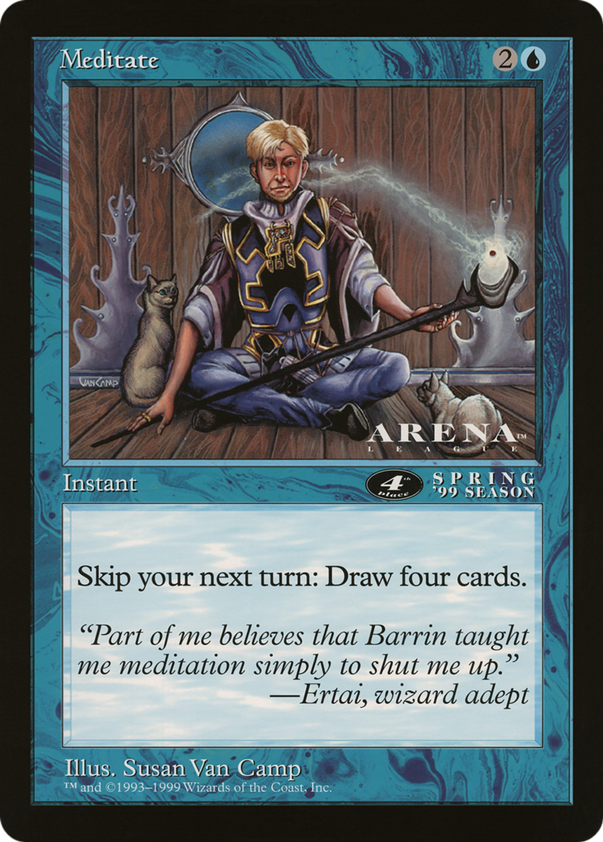 Méditation — Oversized League Prizes — Magic: The Gathering