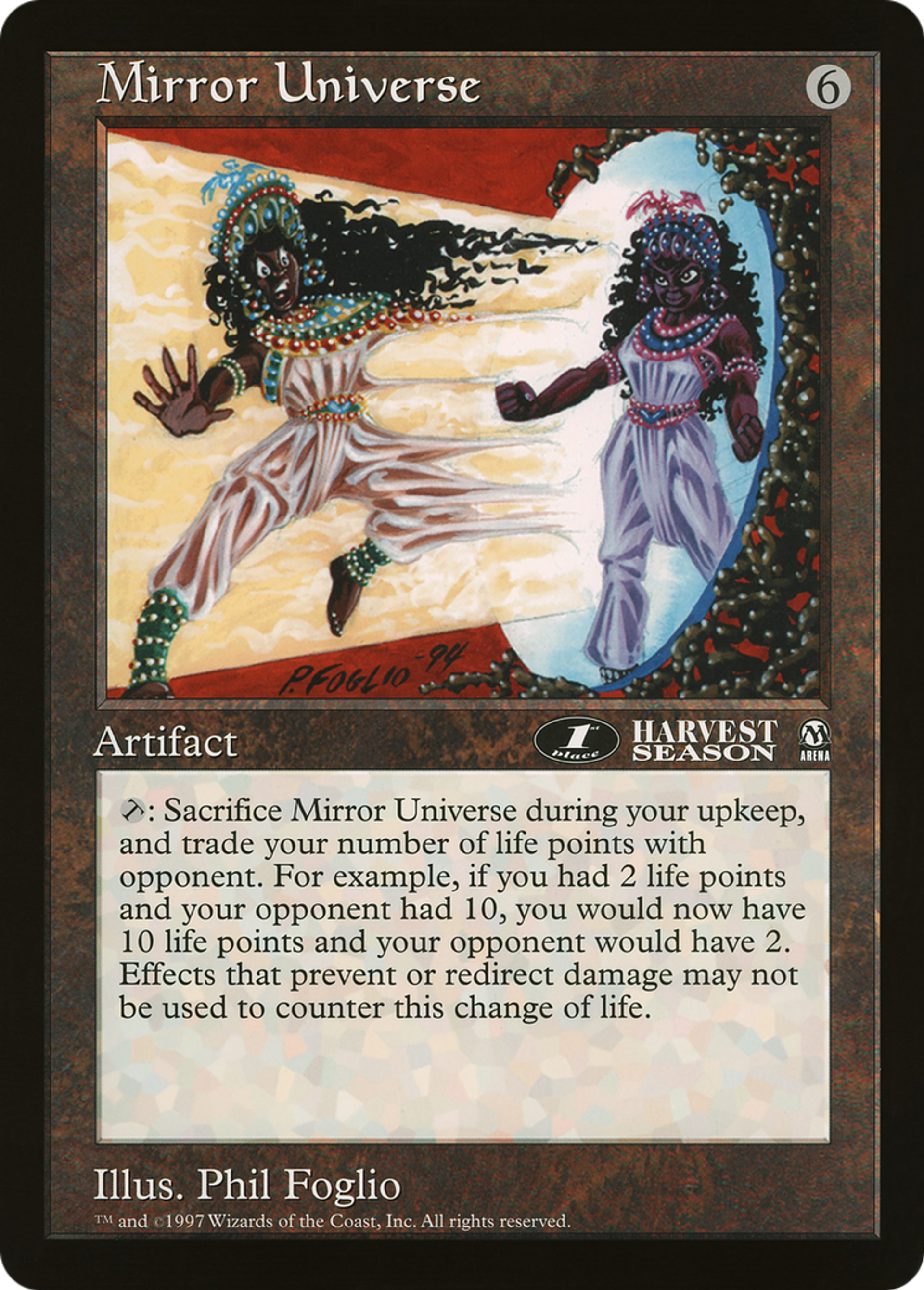 Mirror Universe — Oversized League Prizes — Magic: The Gathering