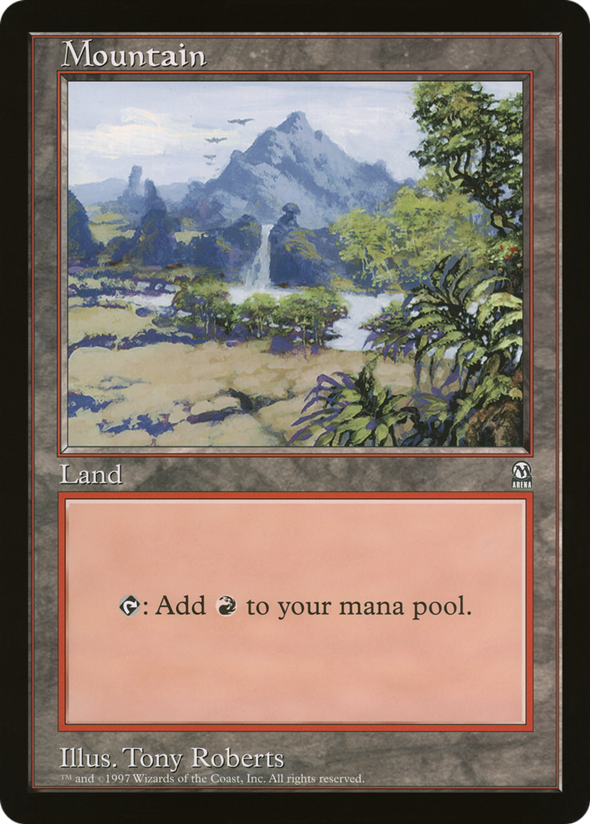 Montagne — Oversized League Prizes — Magic: The Gathering