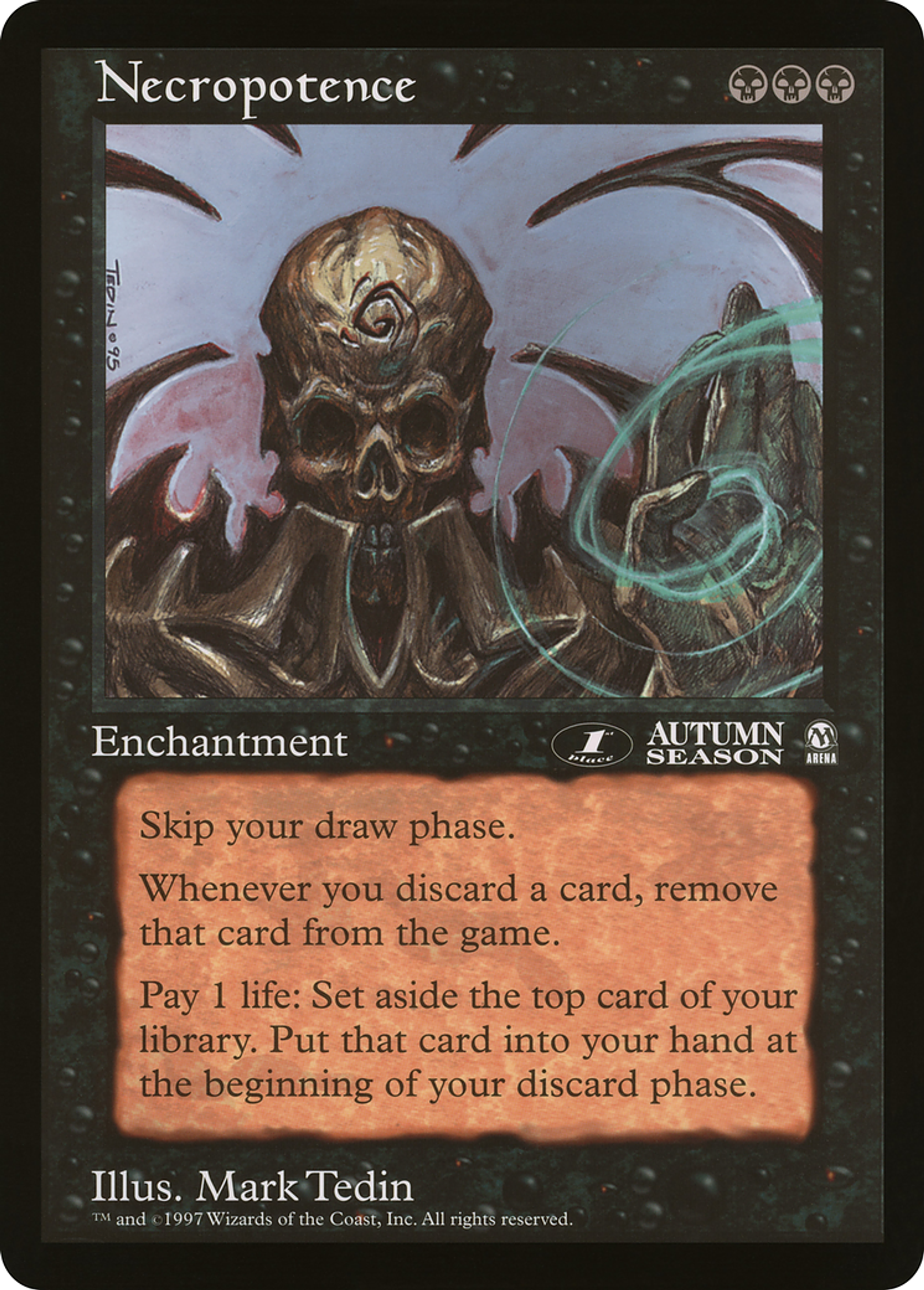 Nécropuissance — Oversized League Prizes — Magic: The Gathering