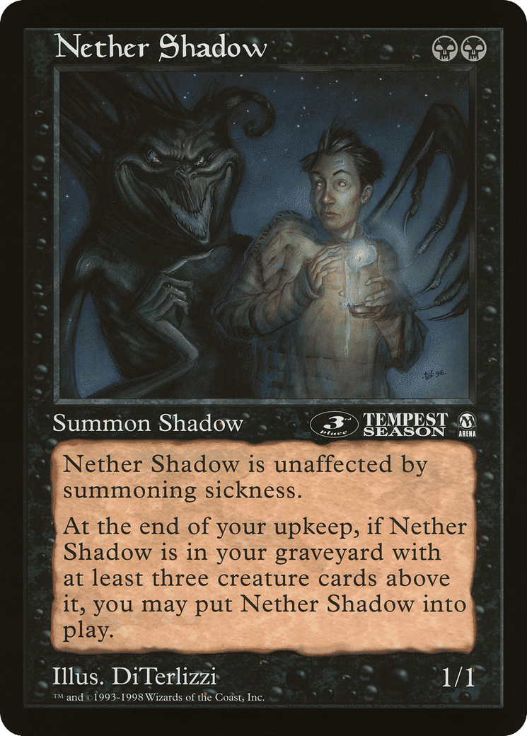 Nether Shadow — Oversized League Prizes — Magic: The Gathering