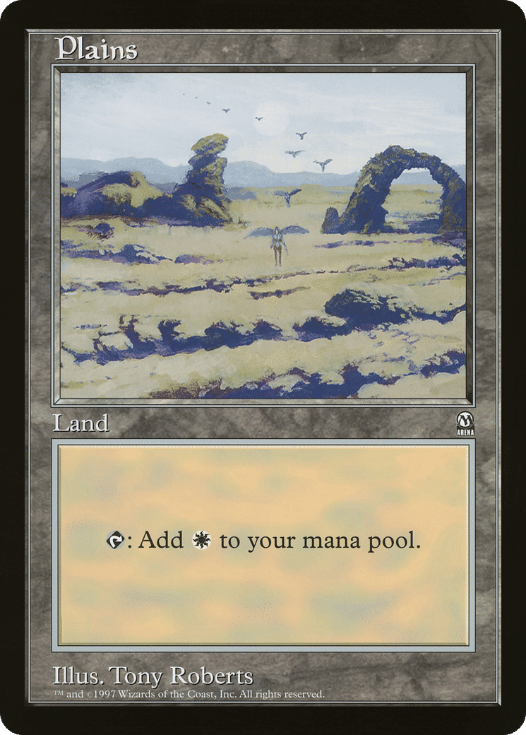 Plains — Oversized League Prizes — Magic: The Gathering