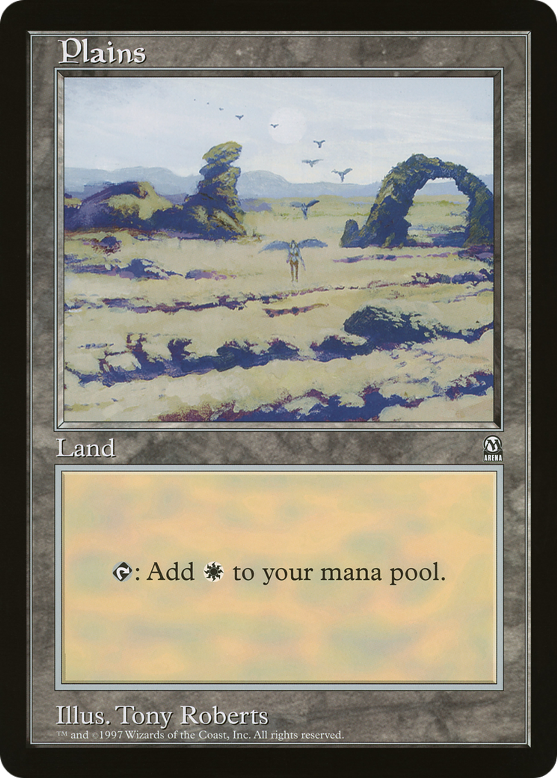 Plaine — Oversized League Prizes — Magic: The Gathering
