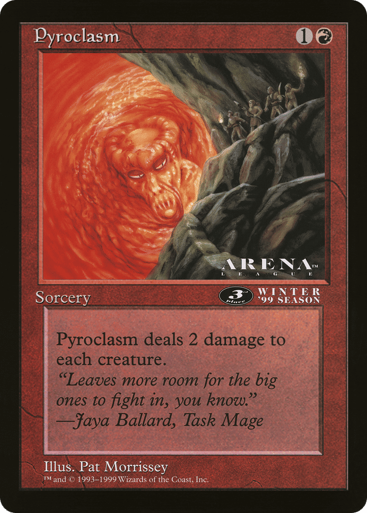 Pyroclasm — Oversized League Prizes — Magic: The Gathering