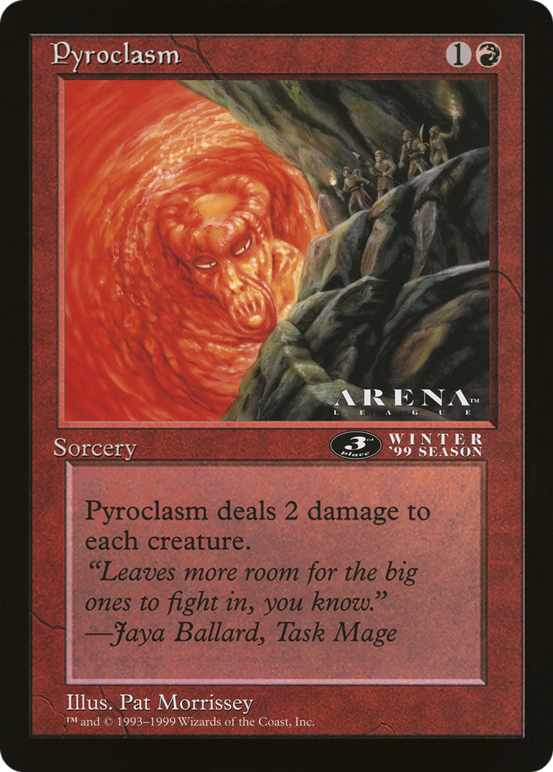 Pyroclasme — Oversized League Prizes — Magic: The Gathering