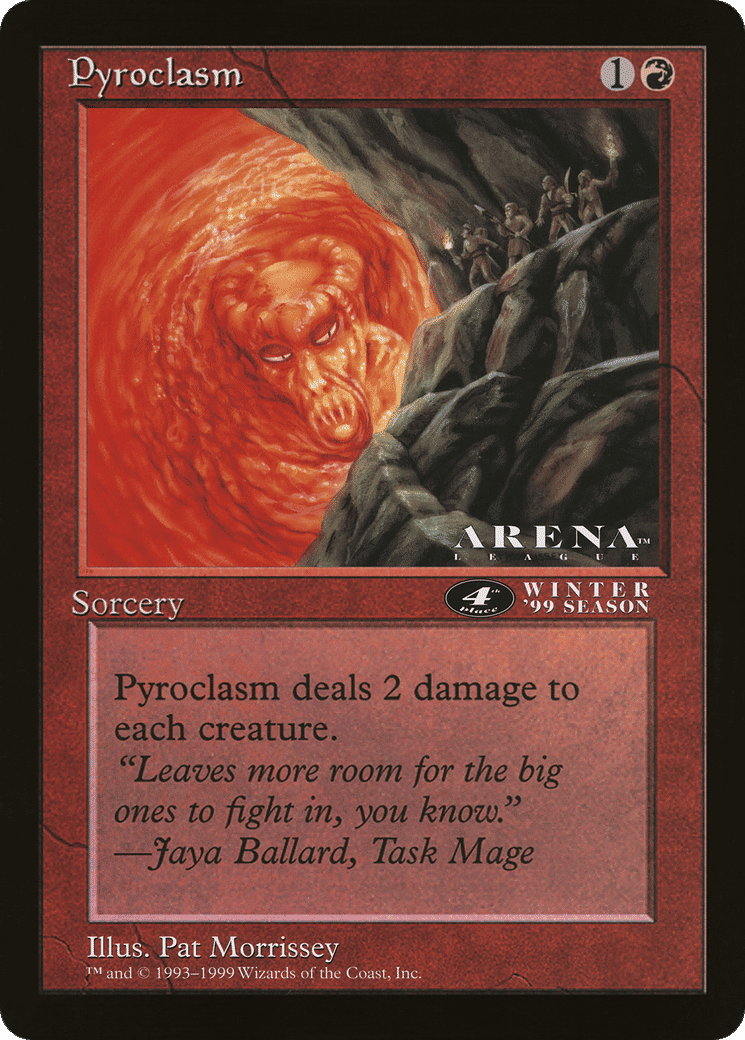 Pyroclasm — Oversized League Prizes — Magic: The Gathering