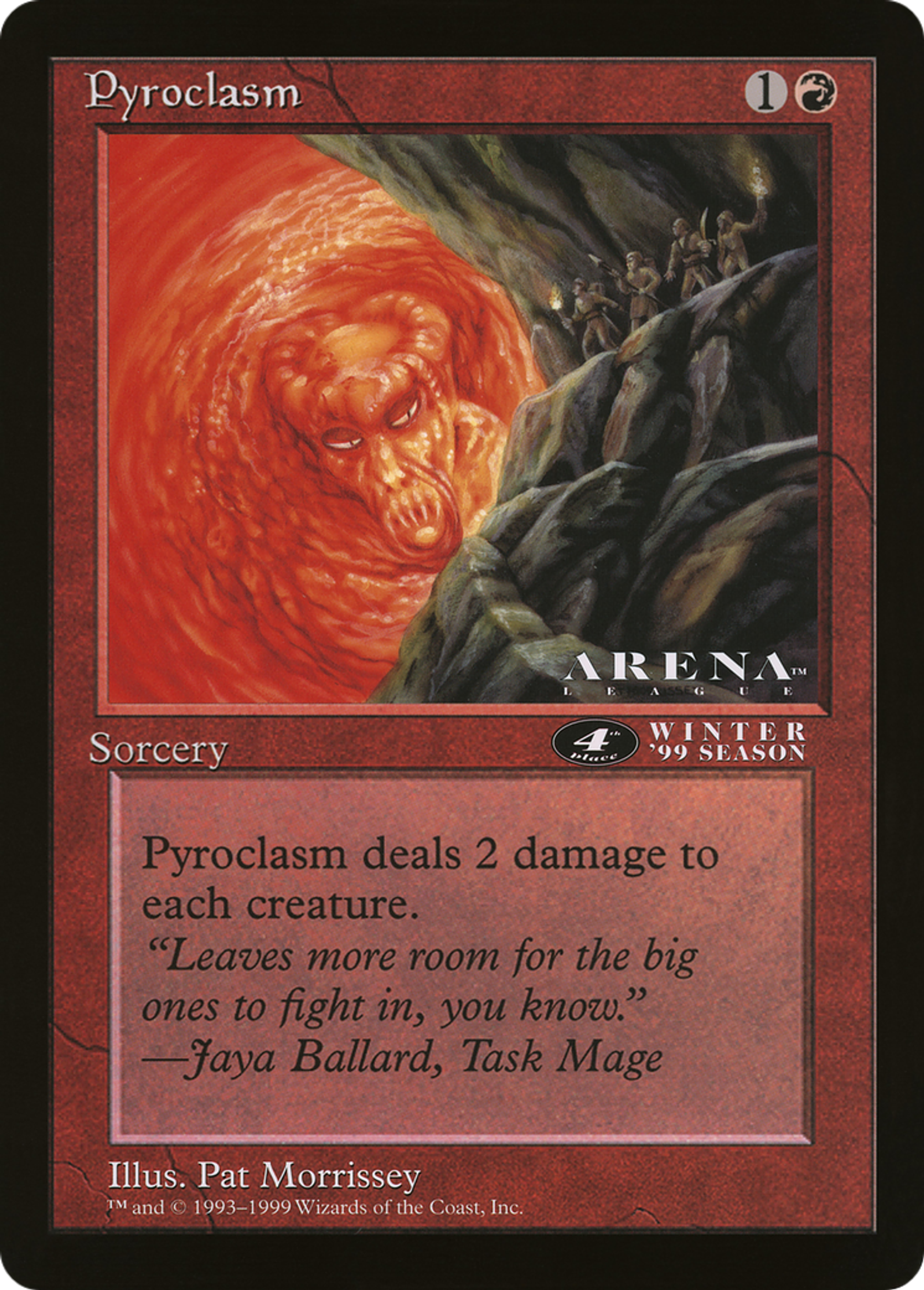 Pyroclasme — Oversized League Prizes — Magic: The Gathering