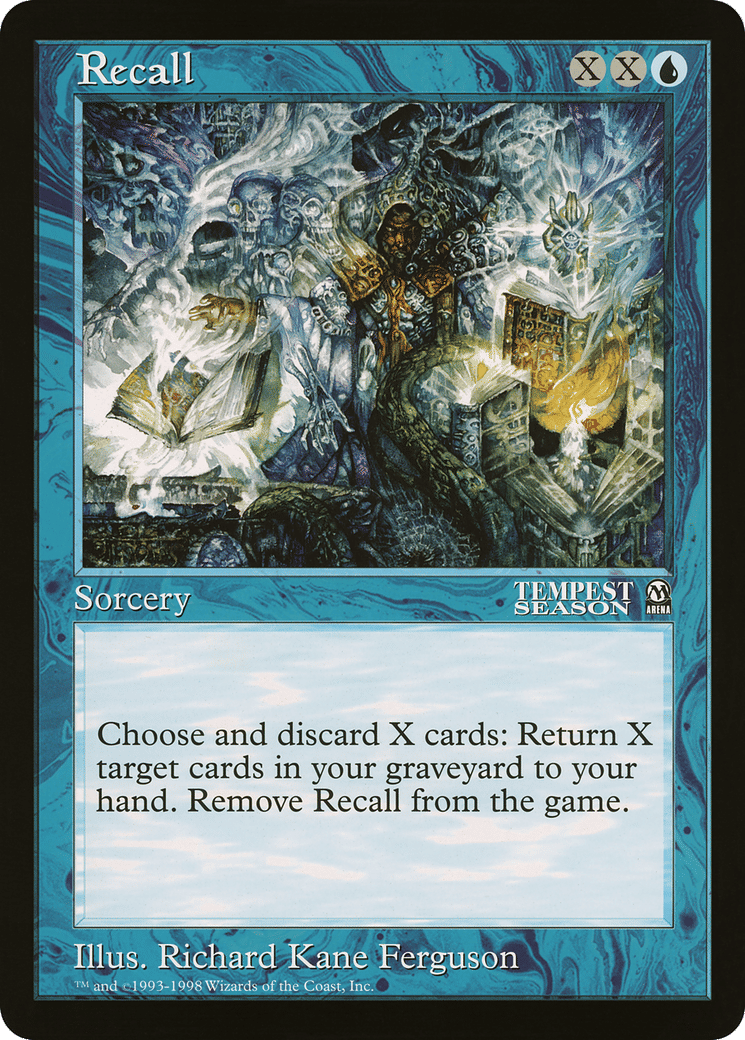 Recall — Oversized League Prizes — Magic: The Gathering