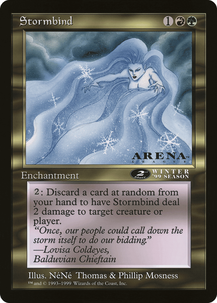 Tourmenteuse from Oversized League Prizes - Magic: The Gathering