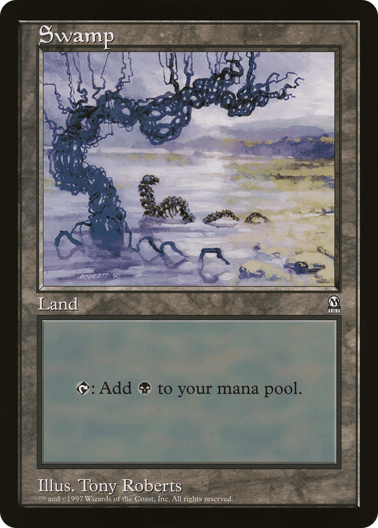 Swamp — Oversized League Prizes — Magic: The Gathering