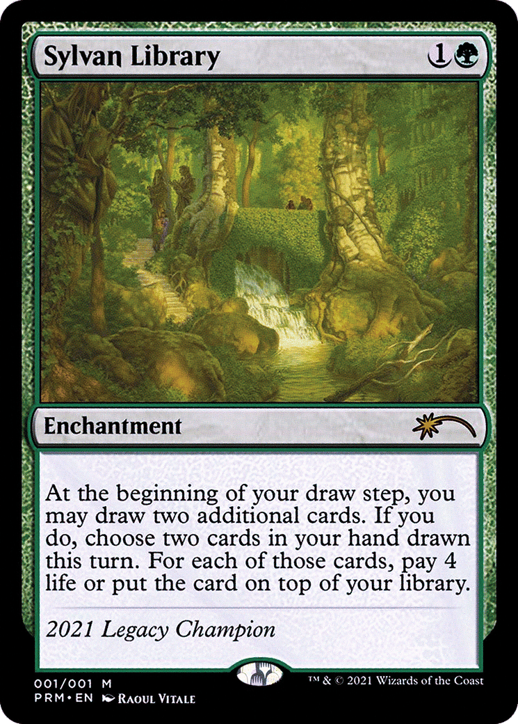 Sylvan Library — Legacy Championship — Magic: The Gathering