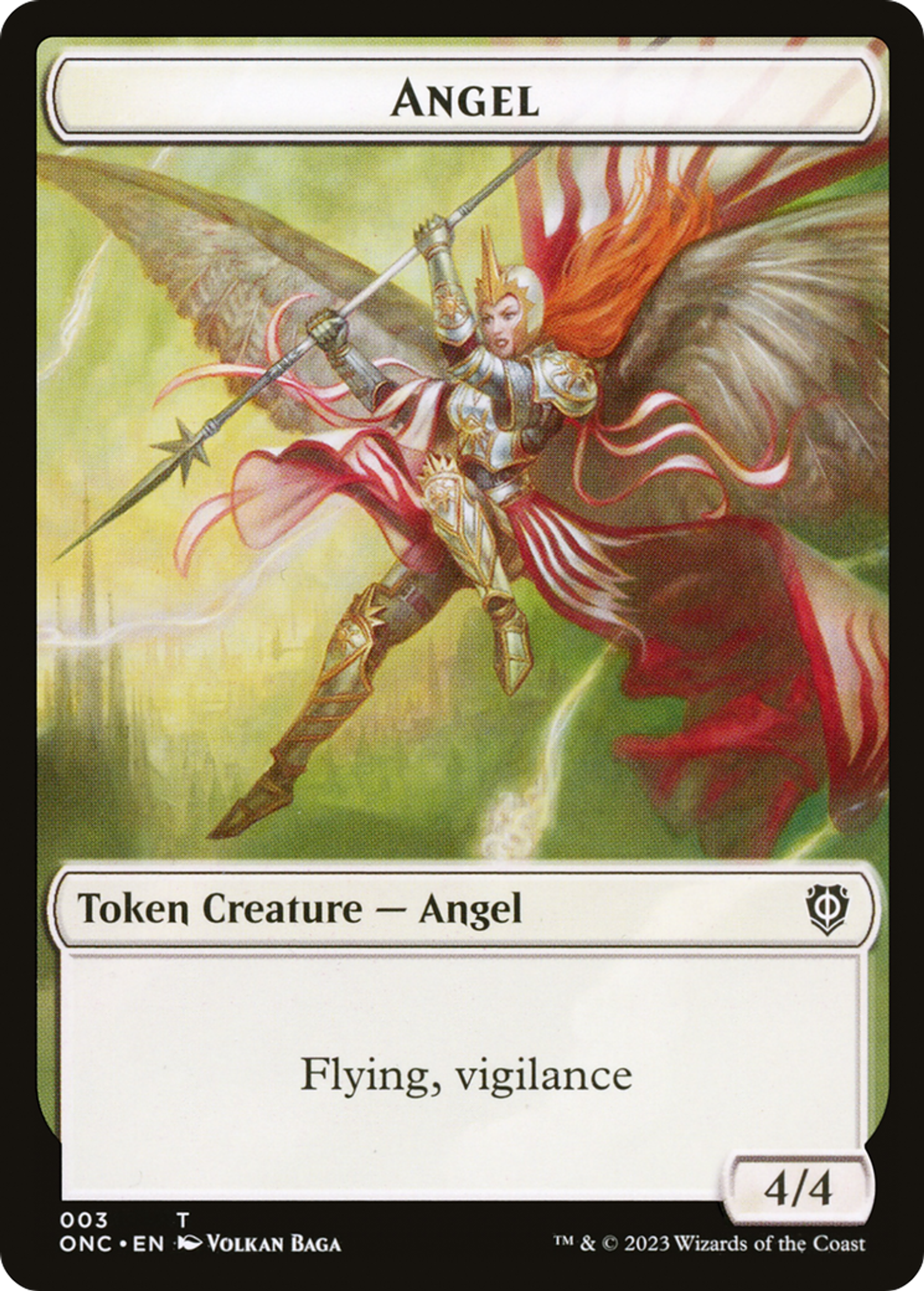 Angel — Phyrexia: All Will Be One Commander — Magic: The Gathering