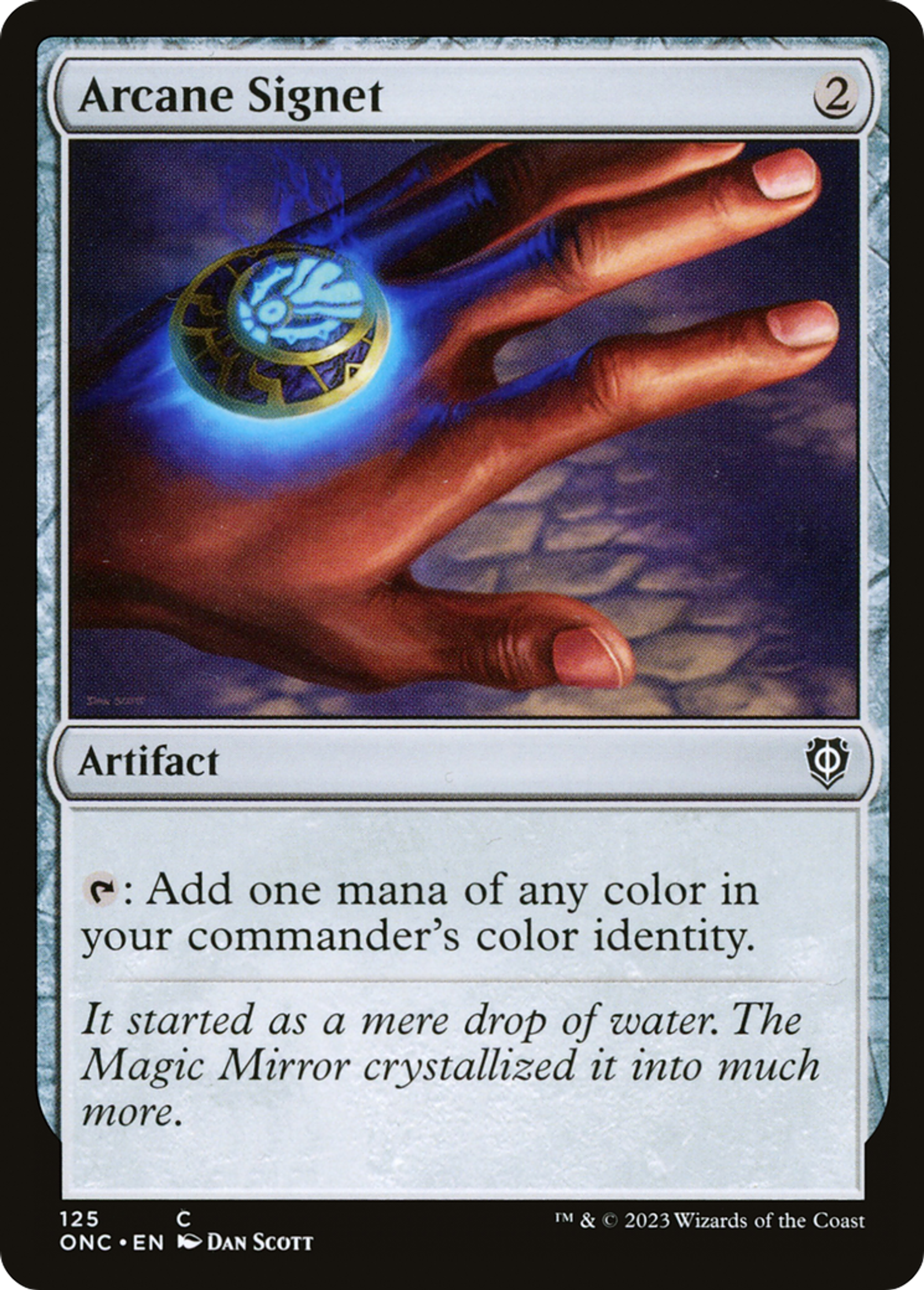 Cachet d'ésotérisme — Phyrexia: All Will Be One Commander — Magic: The Gathering