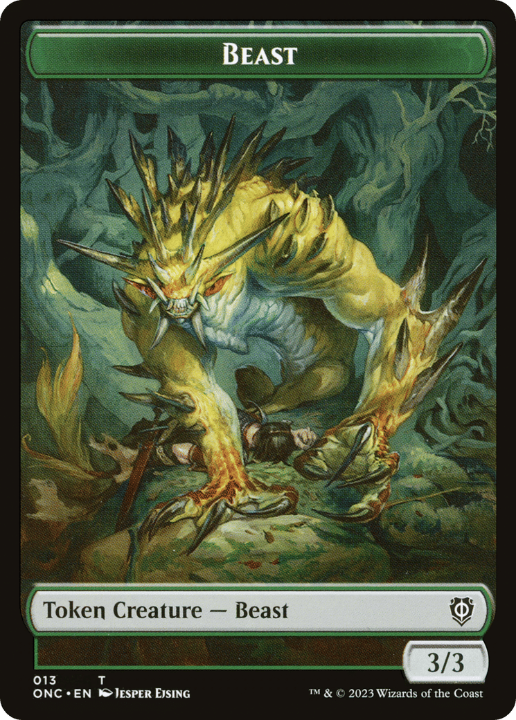 Beast — Phyrexia: All Will Be One Commander — Magic: The Gathering