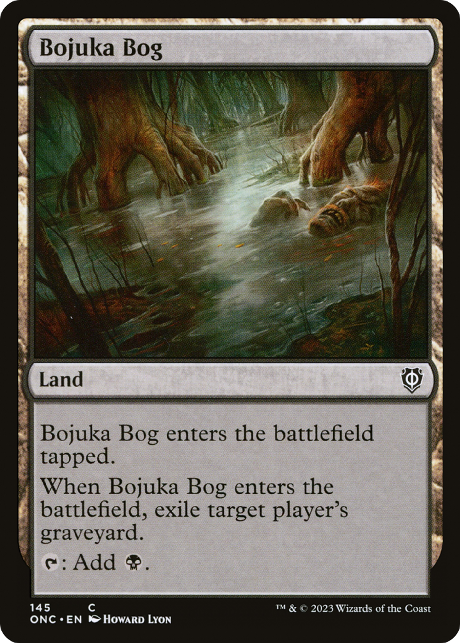 Marécage de Bojuka — Phyrexia: All Will Be One Commander — Magic: The Gathering