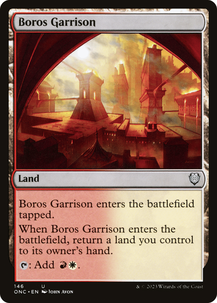 Boros Garrison — Phyrexia: All Will Be One Commander — Magic: The Gathering