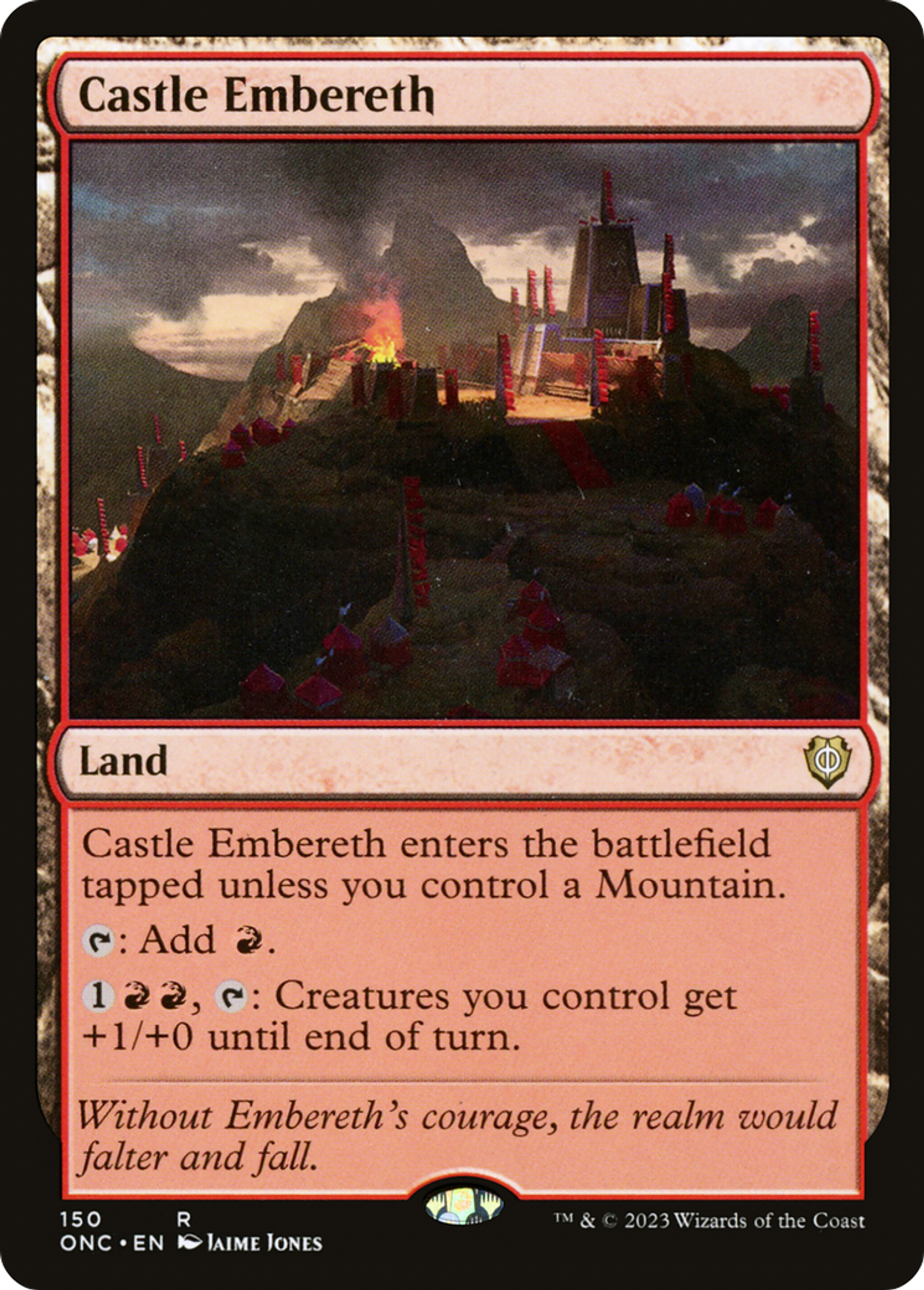 Château Braisereth — Phyrexia: All Will Be One Commander — Magic: The Gathering