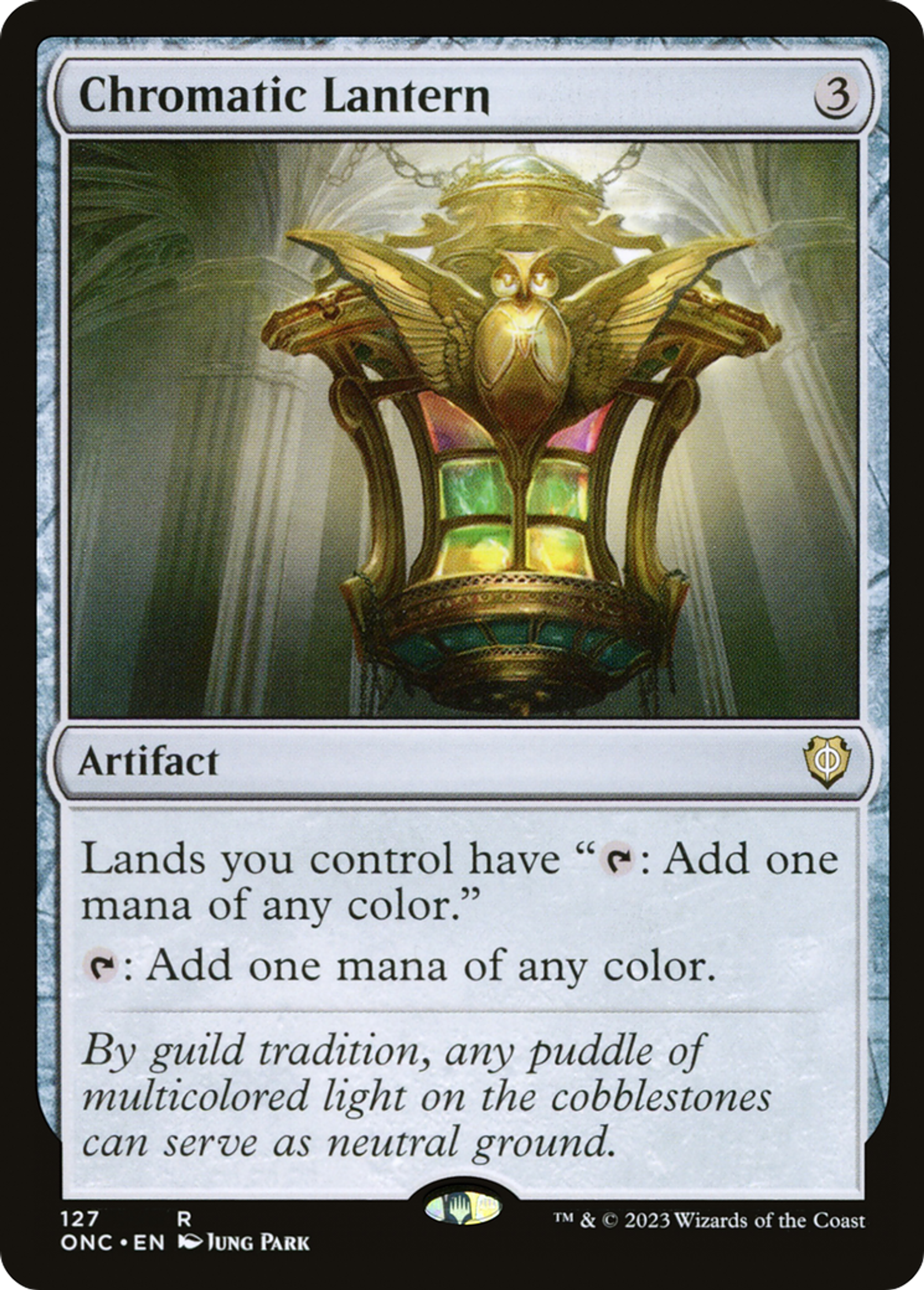 Lanterne chromatique — Phyrexia: All Will Be One Commander — Magic: The Gathering