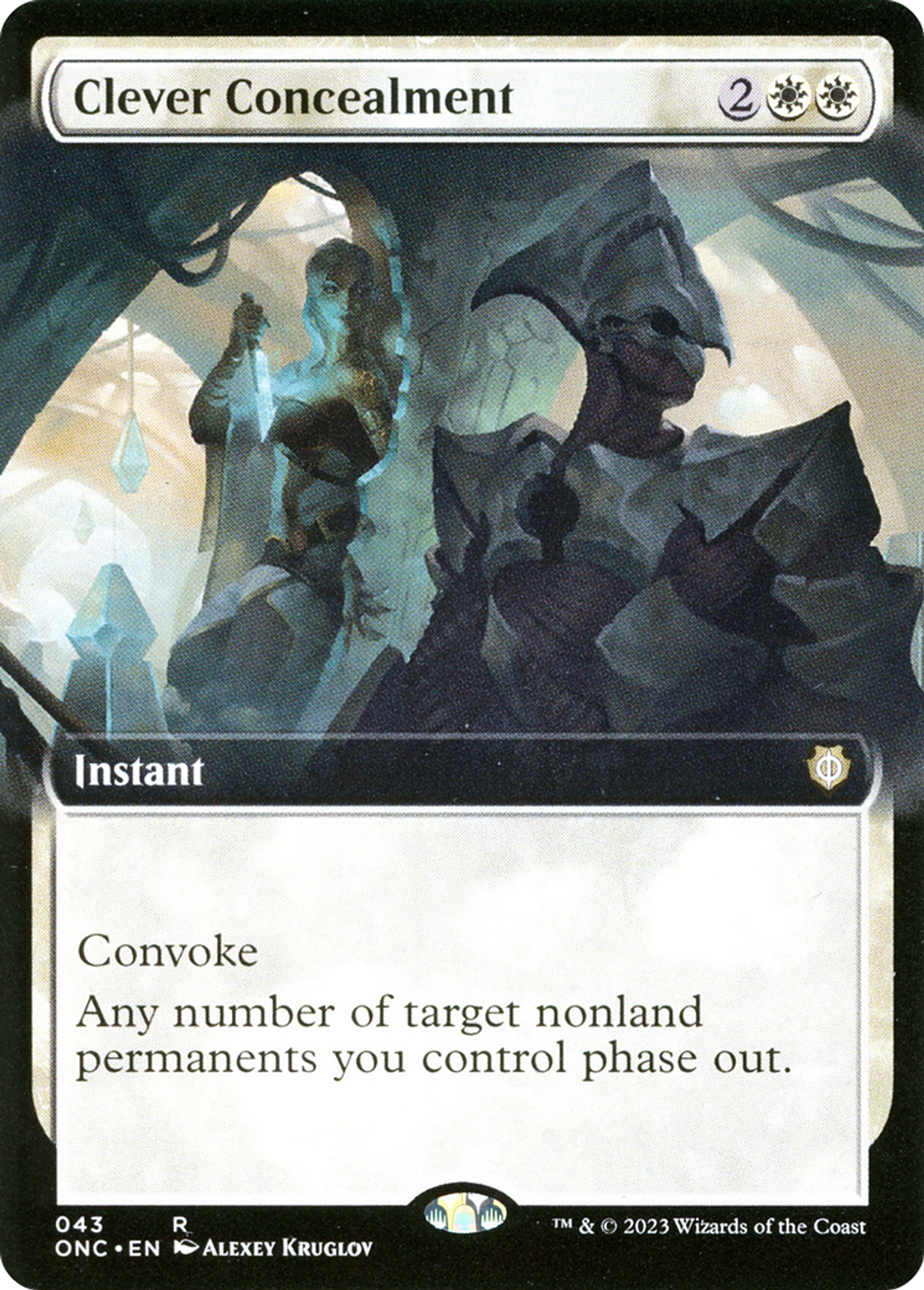 Dissimulation astucieuse — Phyrexia: All Will Be One Commander — Magic: The Gathering