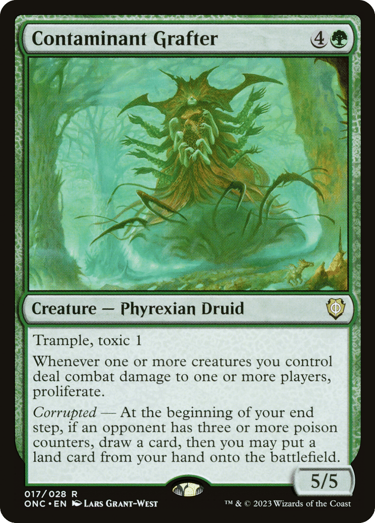 Contaminant Grafter — Phyrexia: All Will Be One Commander — Magic: The Gathering