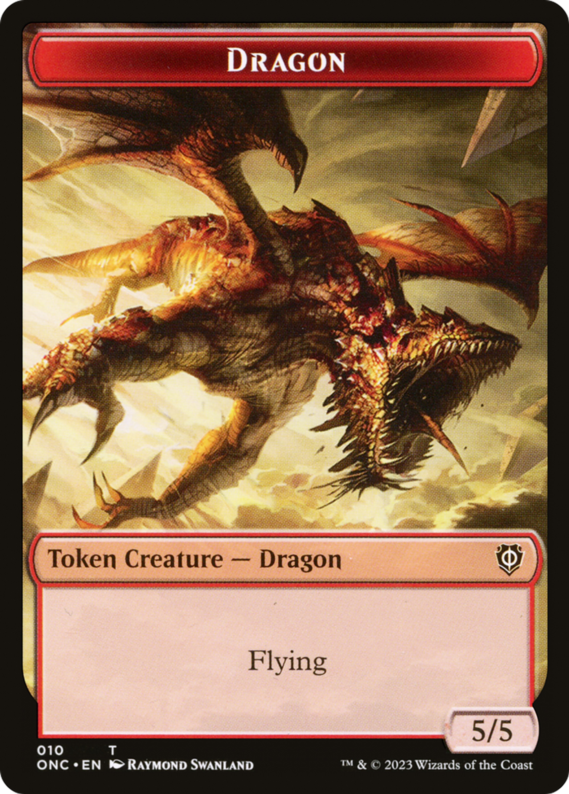 Dragon — Phyrexia: All Will Be One Commander — Magic: The Gathering