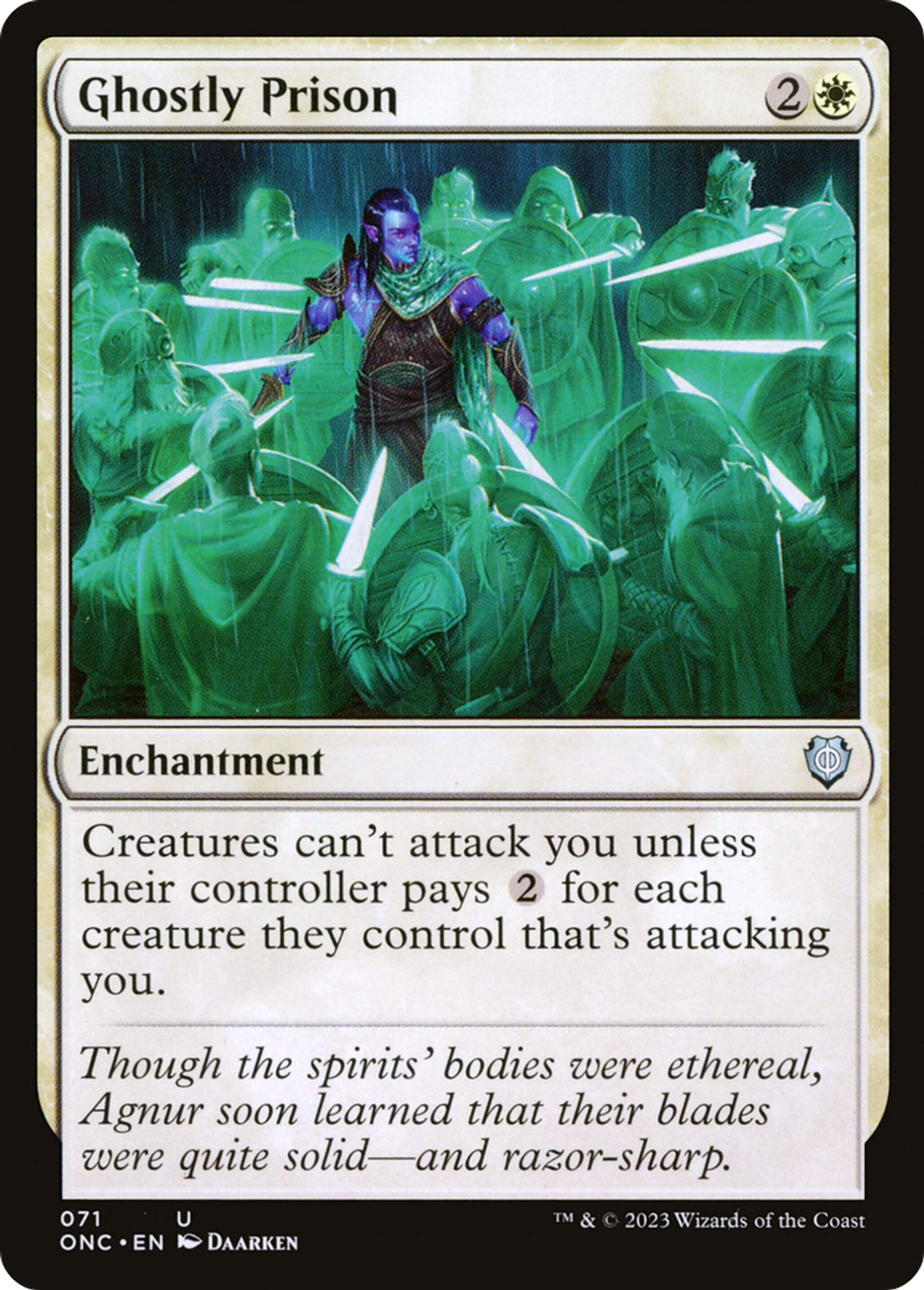 Prison fantomale — Phyrexia: All Will Be One Commander — Magic: The Gathering