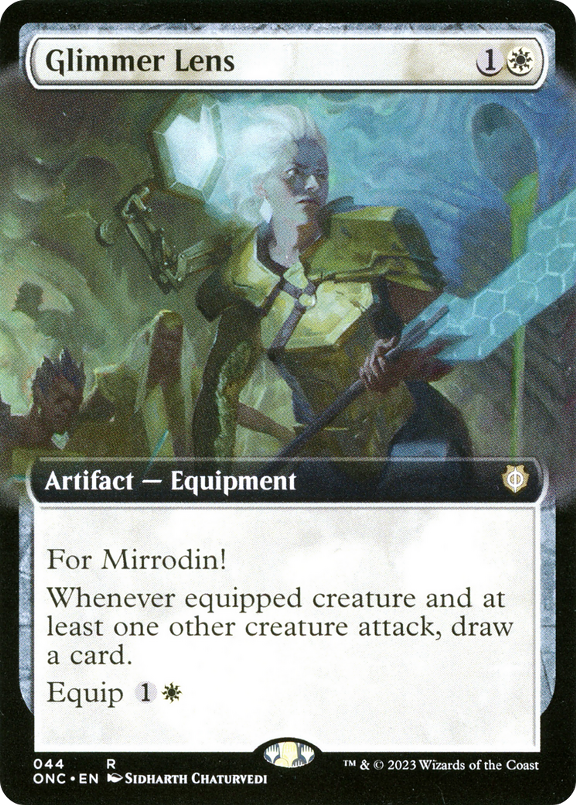 Lentille de lueur — Phyrexia: All Will Be One Commander — Magic: The Gathering
