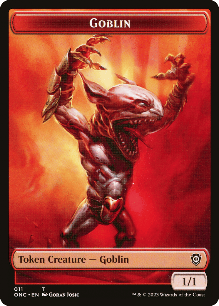 Goblin — Phyrexia: All Will Be One Commander — Magic: The Gathering