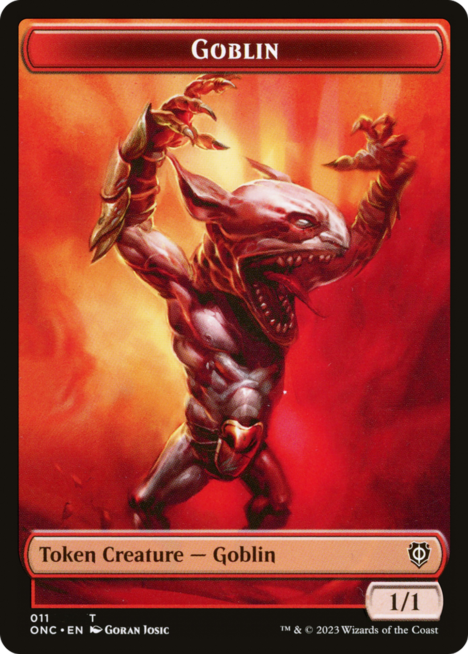 Goblin — Phyrexia: All Will Be One Commander — Magic: The Gathering