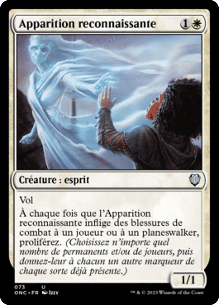 Apparition reconnaissante — Phyrexia: All Will Be One Commander — Magic: The Gathering