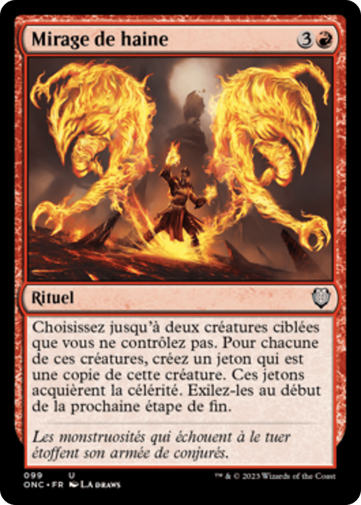 Mirage de haine — Phyrexia: All Will Be One Commander — Magic: The Gathering