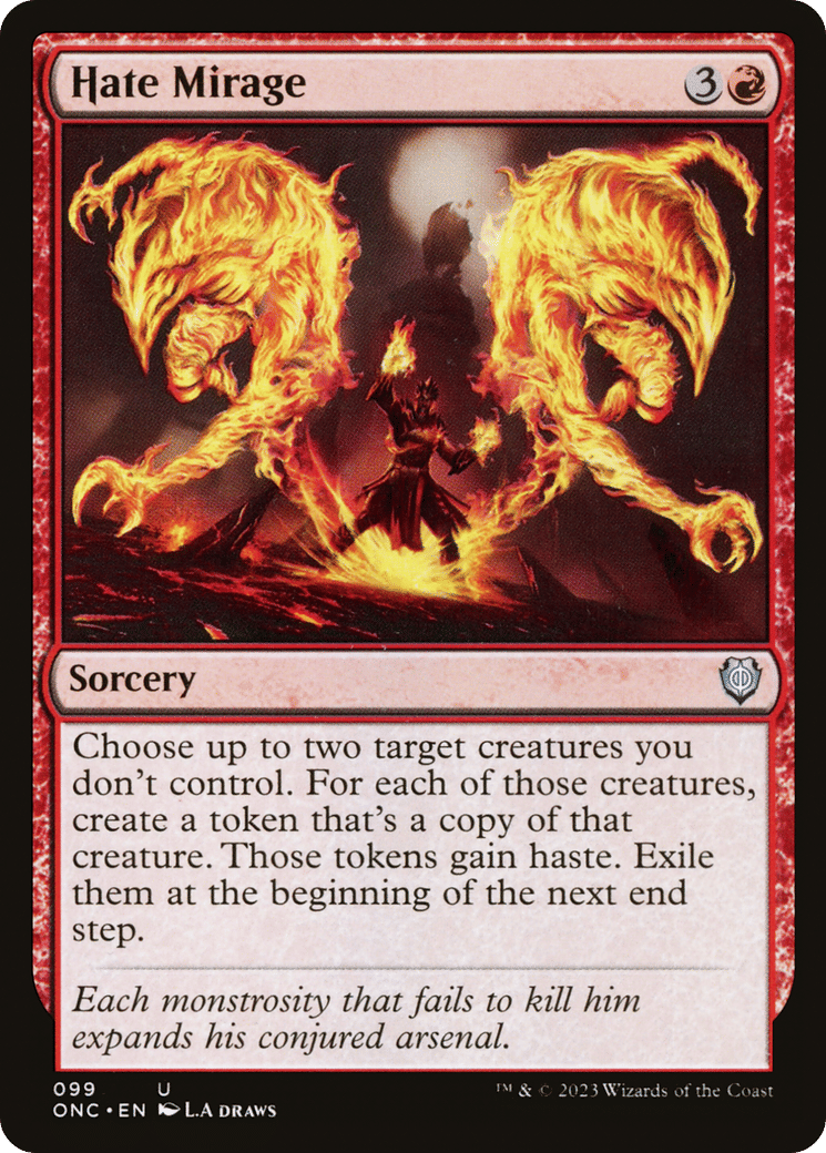 Hate Mirage — Phyrexia: All Will Be One Commander — Magic: The Gathering