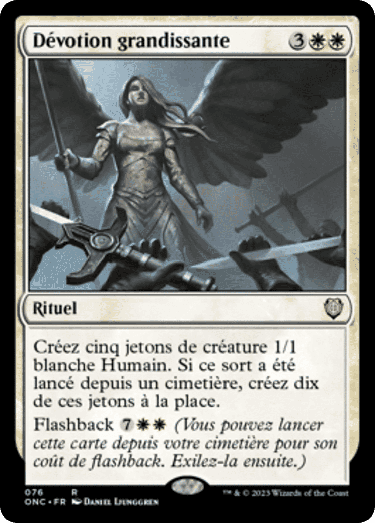 Dévotion grandissante — Phyrexia: All Will Be One Commander — Magic: The Gathering