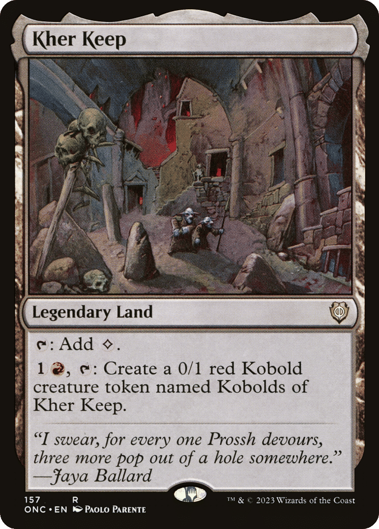 Kher Keep — Phyrexia: All Will Be One Commander — Magic: The Gathering