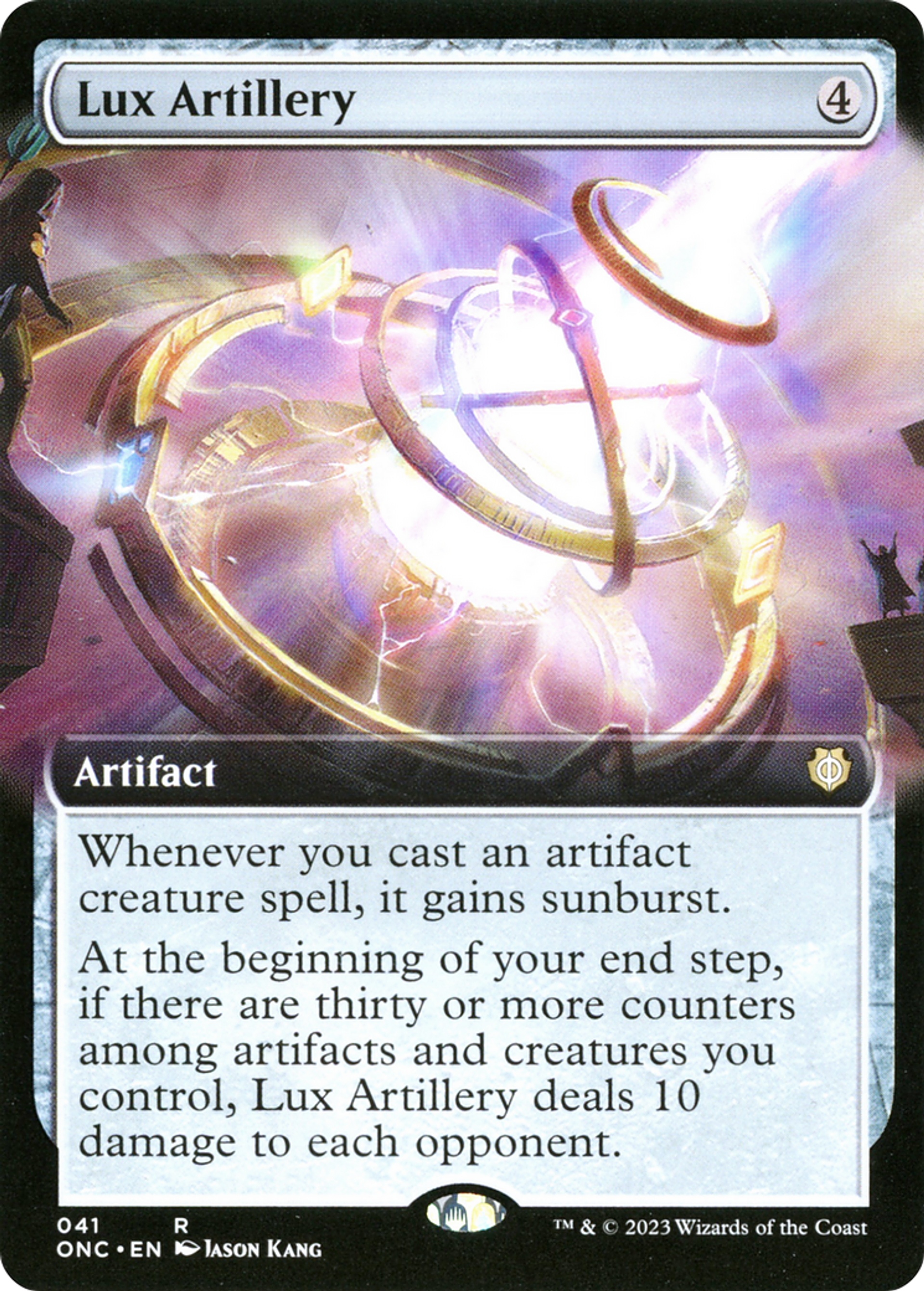 Artillerie-lux — Phyrexia: All Will Be One Commander — Magic: The Gathering
