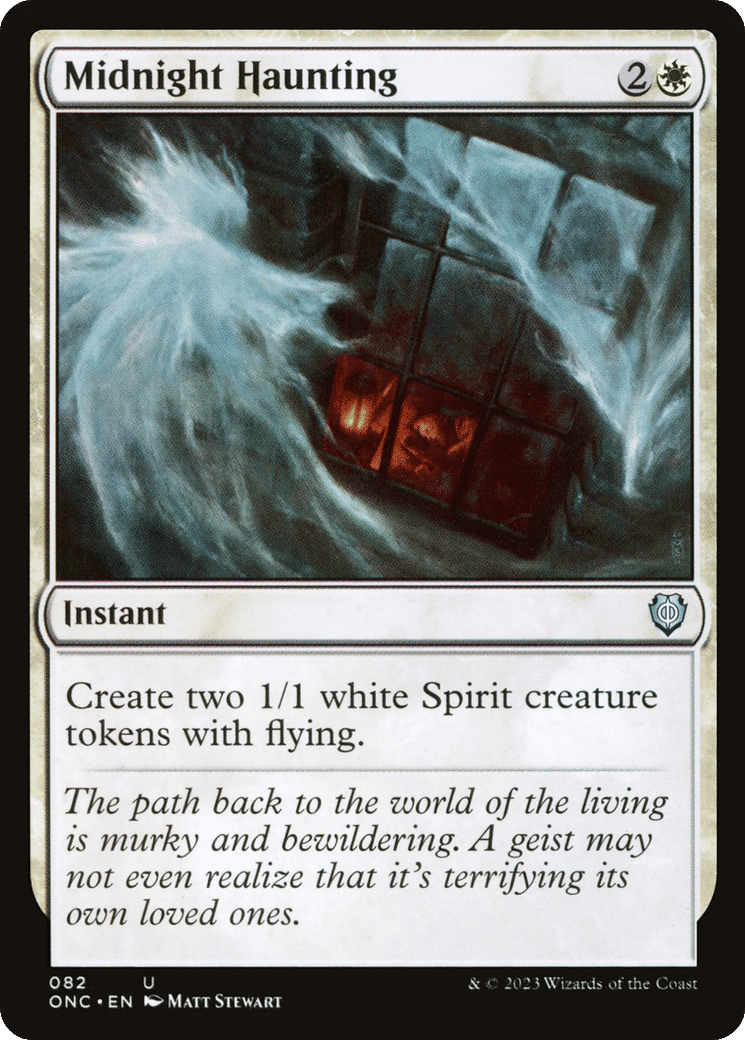 Midnight Haunting — Phyrexia: All Will Be One Commander — Magic: The Gathering